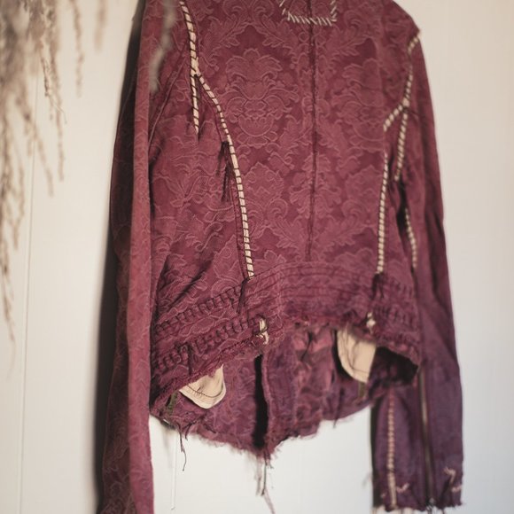 RARE - Shangana Embellished Blazer / Short Boho Tapestry Style Jacket - Picture 11 of 16